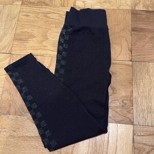 PINK active shimmer activewear leggings